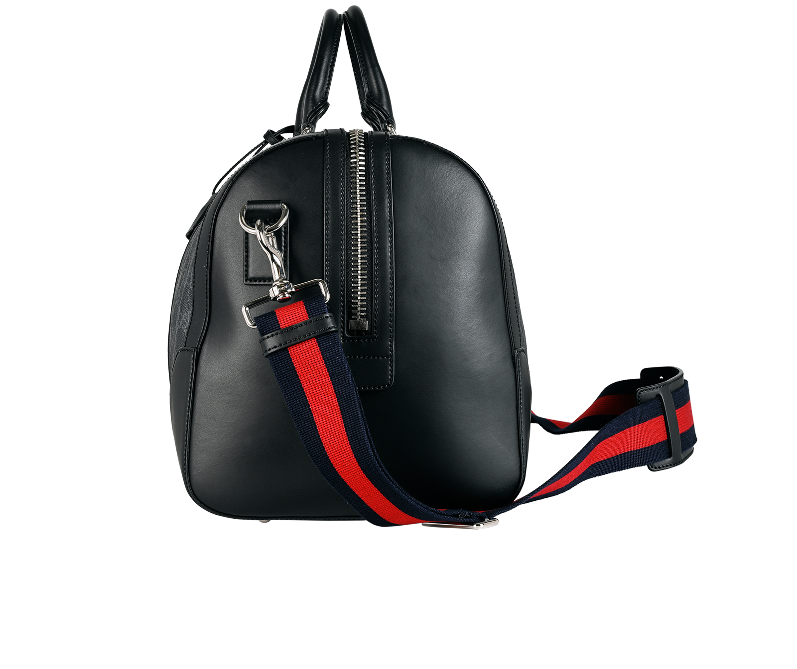 Duffle Bag 45, &pound;895, Handbags, Black, Canvas, Bottom view